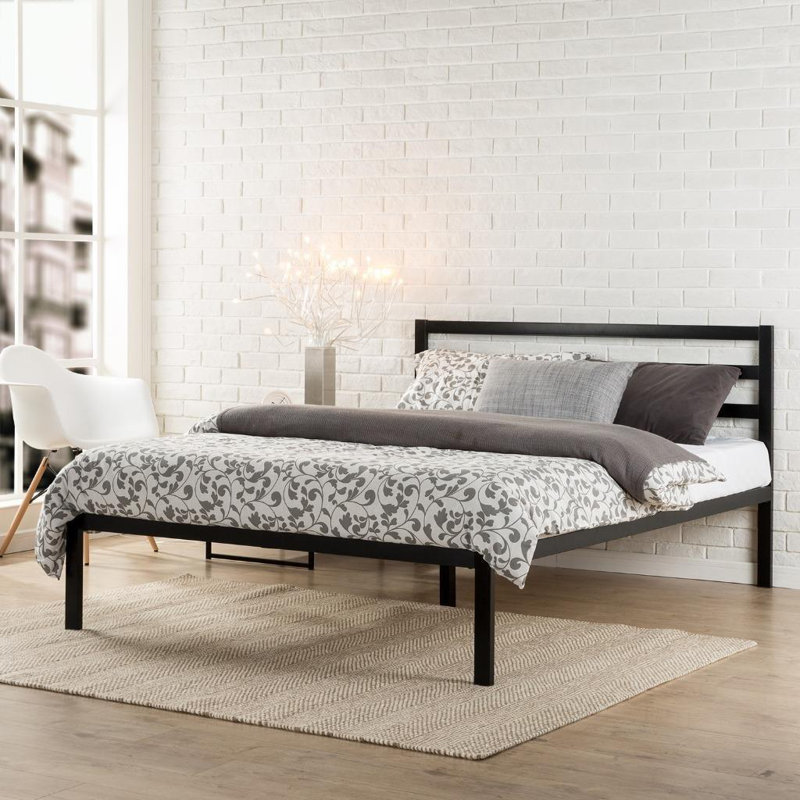 Red Barrel Studio® Papatya 33" High Profile Bed Frame Wayfair